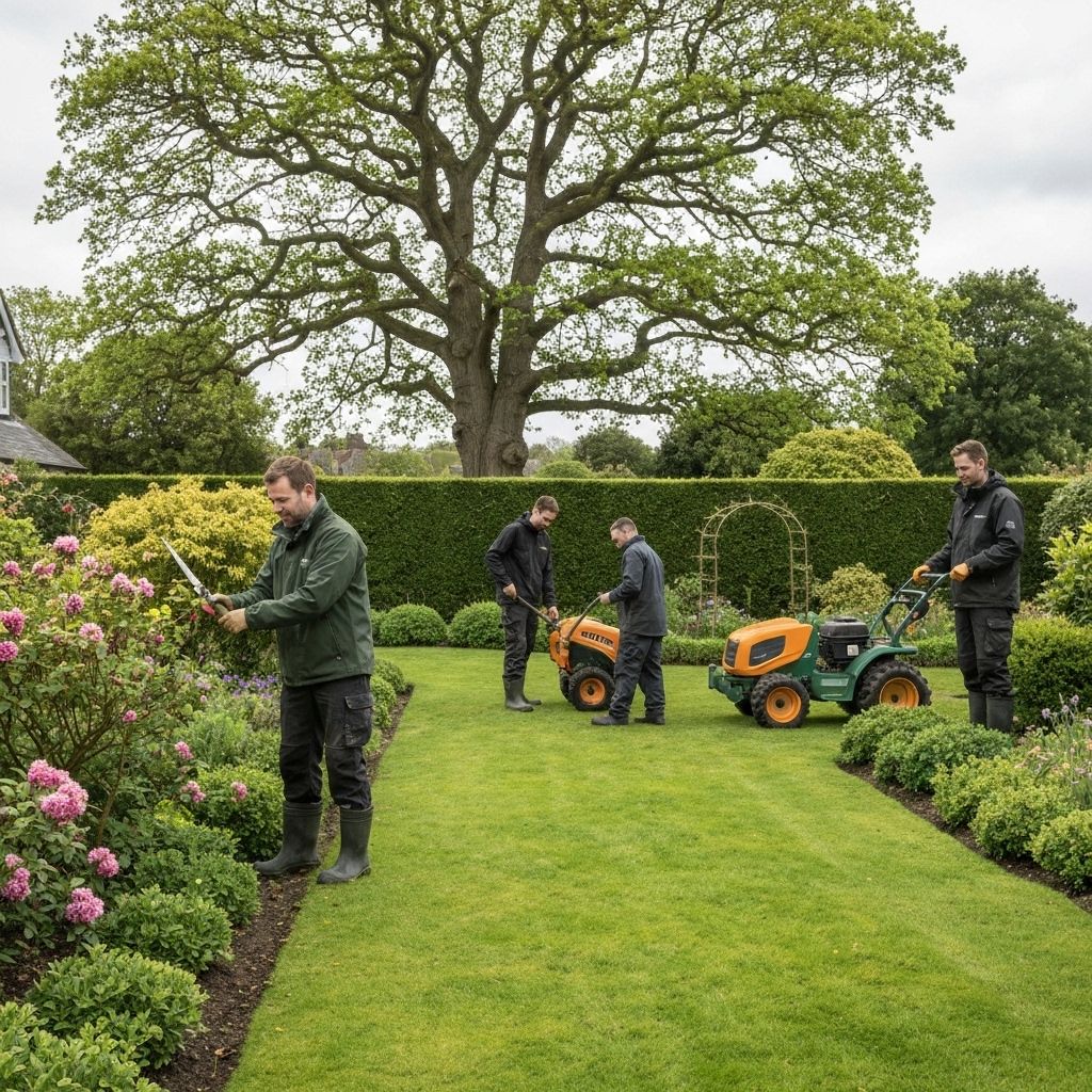 Grounds and general maintenance services